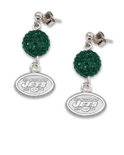 NFL New York Jets LogoArt Ovation Earrings