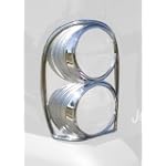 Rugged Ridge 13310.31 Chrome Tail Light Cover for Jeep Liberty 2002-2004 - Pair