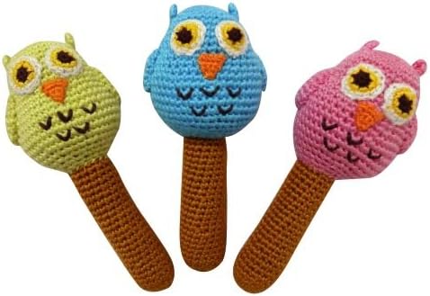 Yellow Label Kids Organic Bird Rattles