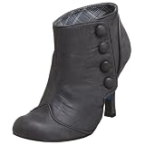 Irregular Choice Women's Button Up Ankle Boot