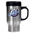Utah Jazz Stainless Steel Travel Mug - Primary Logo NBA Basketball