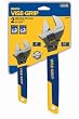 Irwin 2078700 2 Piece 1-Inch Jaw Capacity 6-Inch and 1-1/4-Inch Jaw Capacity 10-Inch Adjustable Wrench Set