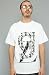 Two In The Shirt The Gluttony Tee in White,T-shirts for Men