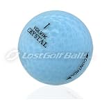 Volvik Control Crystal SkyBlue 1st Quality Golf Balls (6 Dozen) by