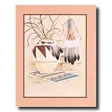 Southwestern Native American Indian Pottery Picture Art Print