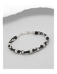 Saddle (Dark) Brown Cotton Waxed Thread Bracelet In 92.5 97