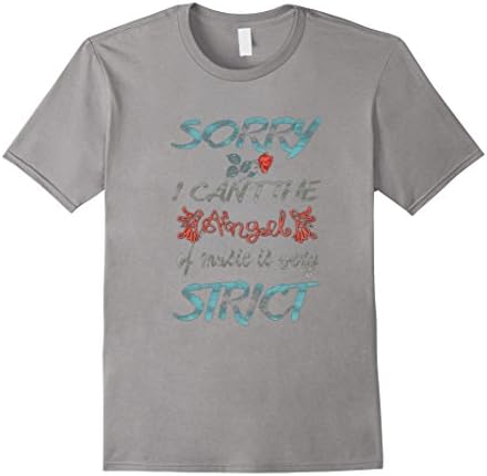 Men's Sorry I Can't - The Angel Of Music is Very Strict Medium Slate