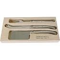 Stainless Steel Laguiole Verdier Heavy Duty Boxed Cheese Set