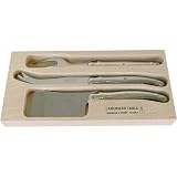 Stainless Steel Laguiole Verdier Heavy Duty Boxed Cheese Set