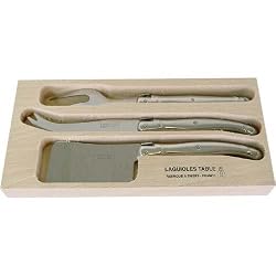 Stainless Steel Laguiole Verdier Heavy Duty Boxed Cheese Set
