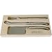 Stainless Steel Laguiole Verdier Heavy Duty Boxed Cheese Set