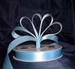 Ribbon - Satin Ribbon- 7/8" Single Face 50 Yards (150 FT) - Light Blue - Sewing - Craft - Wedding Favors