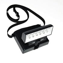 Beam N Read LED 6 Deluxe Hands Free Light with 6 Bright LEDs; 4x5 Clip On Magnifier for Detail Work; Clip-on Soft Light Filter; Alkaline Batteries (not incl) last 48 hours