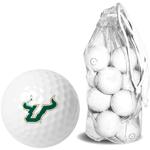 South Florida Bulls Ncaa 15 Golf Ball Clear Pack