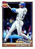 1991 Topps Ken Griffey Jr. Baseball Card #790 - Shipped In Protective Display Case!