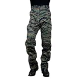 (ロスコ)Rothco 米軍 100% コットン Rip-Stop BDUパンツ タイガーストライプ Sサイズ