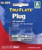 41PwVXf5LZL. SL160  Plews/Edelmann Air Line Nipple 1/4 Male 12325