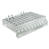 Azar 225510 Sixty Compartment Cosmetic Display