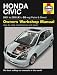 Haynes Car Manual Honda Civic 2001 2005 x To 55 Registration Petrol Diesel