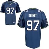 Youth Seattle Seahawks #97 Patrick Kerney Team Replica Jersey - XL 18-20