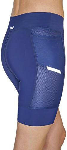 MooMotion Womens Revolution 7-Inch Tri Short Medium Navy