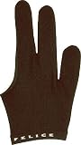 Billard-Handschuh FELICE, schwarz, beidhaendig