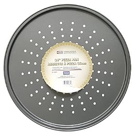 Premium Bakeware 14 Non-stick Pizza Pan by Al De Chef