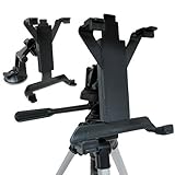 ChargerCity Exclusive TabCam Tripod & Windshield Mount Kit with 360° Viewing Angle Adjustment for Ipad / Ipad 2 Tablet. Kit include Monster Cam Tripod Connector, Multi Angle Adjustment Windshield Mount & Tablet Device Holder.