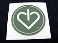 I Heart Logo Sticker