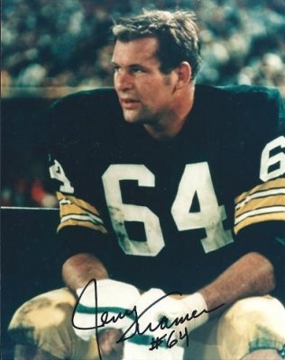 Jerry Kramer Autographed Green Bay Packers 8x10 Photo