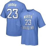 Mens North Carolina Tar Heels #23 Michael Jordan Blue Replica Jersey Player Tshirt - XL