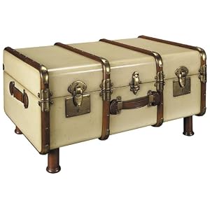 Ivory Stateroom Trunk Coffee Table