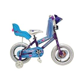 Mongoose Butterfly Summer Girls 12-Inch Bike