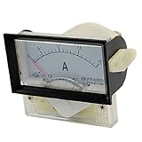 uxcell アンペアアナログ　電流パネルメータ　電流試験　85L17 クラス2.5 AC 0-20A