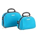 Luca Vergani 2-pc. Cosmetic/Toiletry Bag Set - Blue