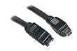 Firewire IEEE1394B 800 to 400 9 Pin to 4 Pin Cable Lead - 2M / Black