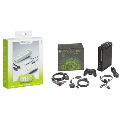 Xbox 360 Elite 120GB Console with Gamer Kit Bundle