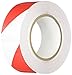 Heskins Tapeline Floor Marking Tape (Red/White Hazard)