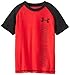 Under Armour Boys 2-7 Baseball Tee Red
