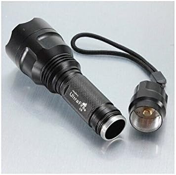 Edis Super Bright 5 Modes UltraFire C8 CREE XML T6 LED Flashlight Torch Lamp+18650 Rechargeable Battery+Charger+Green Box+Torch Case+Bicycle Bike Holder,Camp Night Riding Cycling Bike Headlight,Free Shipping,Tracking No,3 Years Warranty