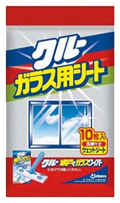 クルー 網戸ワイパー 窓ガラス用シート10枚入