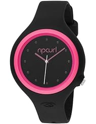Rip Curl Womens A2372G-BLP Aurora Black and Pink Polyurethane Watch