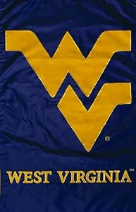 West Virginia University Flag - Garden Size