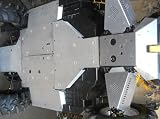 Extreme Metal Product Can-Am Commander 7-Piece Full Underside Body Armor. COM-SKIDKIT