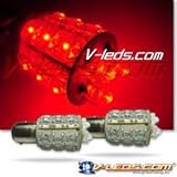 2 NEW! RED 18 LED BRAKE/TURN/TAIL LIGHT BULBS 1157 2057