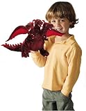 Plush Red Three Headed Dragon Puppet 10