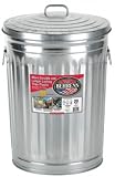 Behrens 1211K Trash Can with Lid, 20-Gallon
