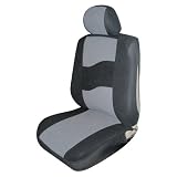 Allison 65-6893GRY Gray Side Air Bag Low Back Bucket Seat Cover - Pack of 2