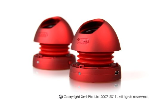 XMI XAM9 X-mini MAX v1.1 Capsule Speaker - Red