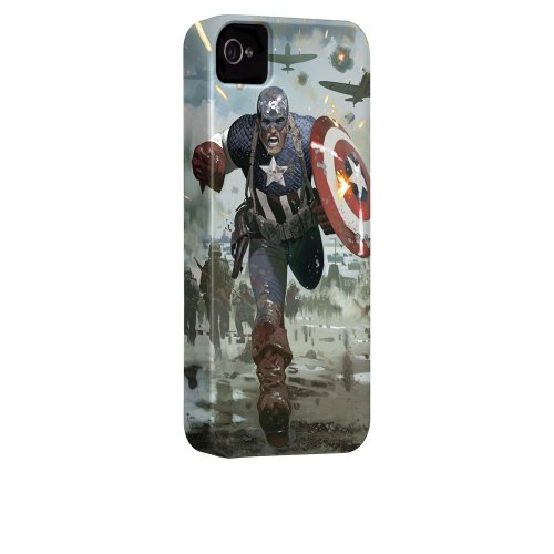  iPhone 4 / 4S Barely There Case - Captain America - Shield
